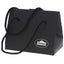 Bagutta Portachiavi ad Anello con Inserto in Tessuto Nero Microfantasia Blu 11 cm