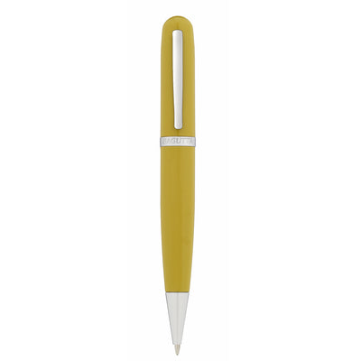Bagutta Penna a Sfera Corpo Liscio con Memoria USB 16 GB Senape