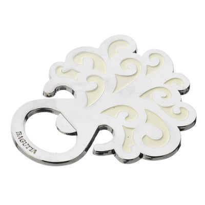 Bagutta Apribottiglie Decorativo Bianco Albero della Vita 6x8 cm