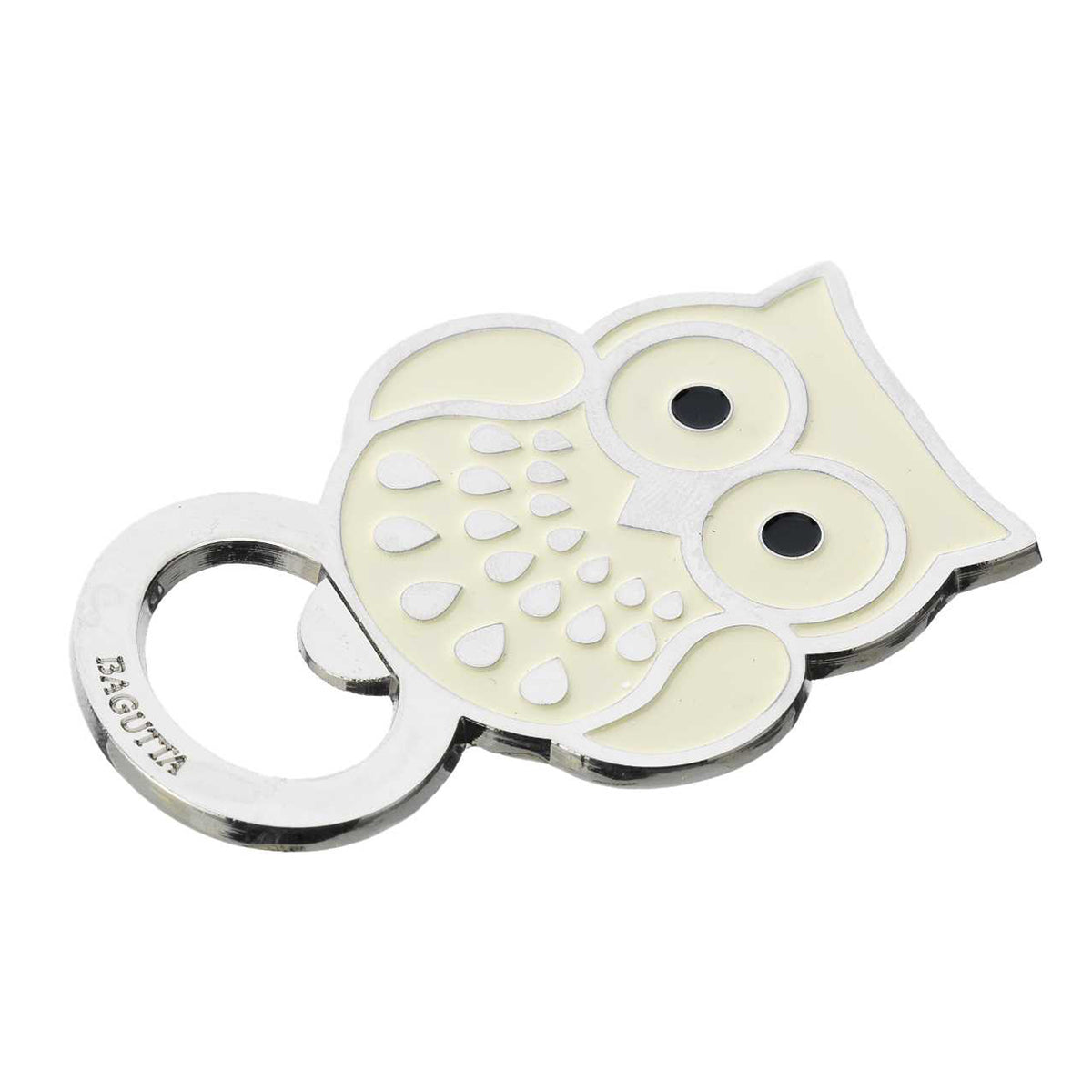 Bagutta Apribottiglie Decorativo Bianco Gufo 6x8 cm