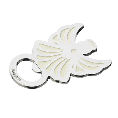 Bagutta Apribottiglie Decorativo Bianco Angelo 6x8 cm