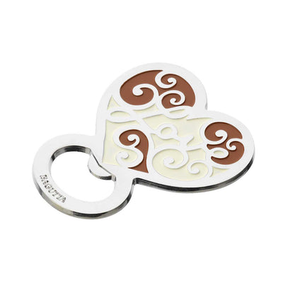 Bagutta Apribottiglie Decorativo Tortora Cuore 6x8 cm