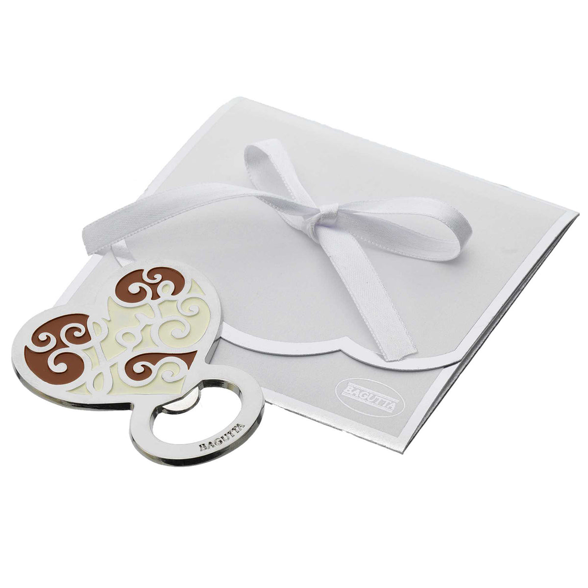 Bagutta Apribottiglie Decorativo Tortora Cuore 6x8 cm