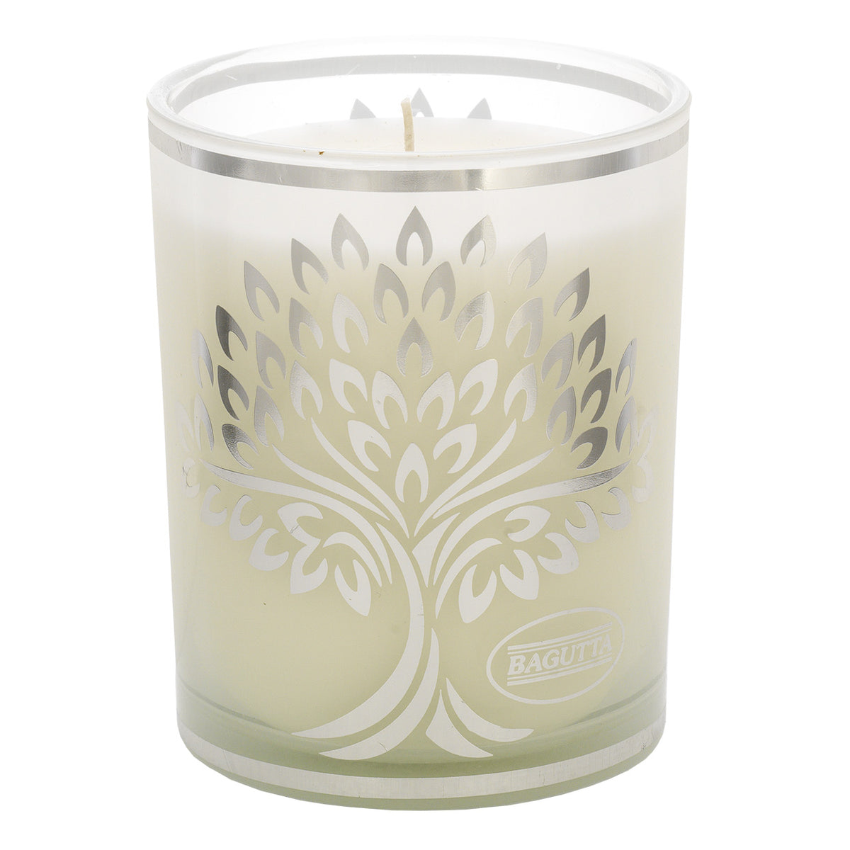 Bagutta Silver Flames Candela Profumata Vaniglia Noir Albero con Spighe 500 g