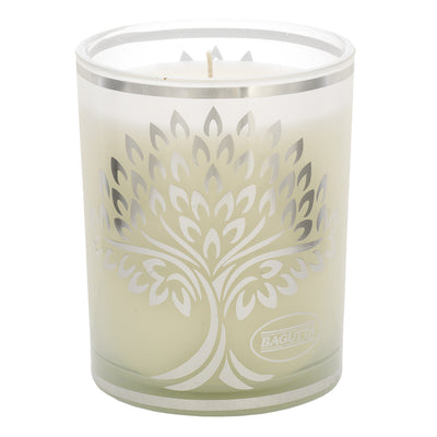 Bagutta Silver Flames Candela Profumata Vaniglia Noir Albero con Spighe 500 g
