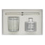Bagutta Silver Flames Set Diffusore con Bastoncini e Candela Vaniglia Noir Albero Stilizzato 50 ml + 70 g