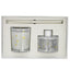Bagutta Silver Flames Set Diffusore con Bastoncini e Candela Vaniglia Noir Albero con Farfalle 100 ml + 150 g