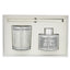 Bagutta Silver Flames Set Diffusore con Bastoncini e Candela Vaniglia Noir Albero Stilizzato 100 ml + 150 g