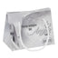 Bagutta Portachiavi Angelo in Metallo Silver Plated con Cuore Abito Bianco 9 cm