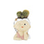 Bagutta Piantina Naturale Assortita Portavaso Viso con Occhiolino Rosa 9 cm