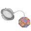 Bagutta La Terra del Sole Infusore per Tè a Sfera con Ciondolo Mosaico Multicolore 4x20 cm