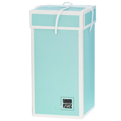 Bagutta Clessidra in Vetro Lucido Verde e Tortora 45 minuti 9x25 cm