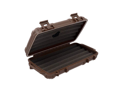 Cigar Caddy UMIDIFICATORE DA VIAGGIO 5 SIGARI  BROWN