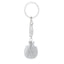 Bagutta Portachiavi Coccinella Silver Plated Bianca con Catenella 13 cm