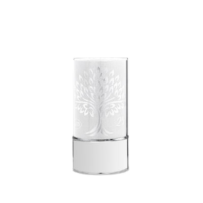 Bagutta Lampada LED in Vetro Albero con Spighe 25° Anniversario Batterie Incluse 7x15 cm