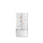 Bagutta Lampada LED in Vetro Albero con Cuori 50° Anniversario Batterie Incluse 7x15 cm