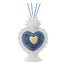 Bagutta Sacro Cuore Profumatore per Ambienti LED Bianco e Blu 23 cm Fragranza Inclusa