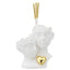 Bagutta Scultura Coppia Abbracciata con Cuore Dorato