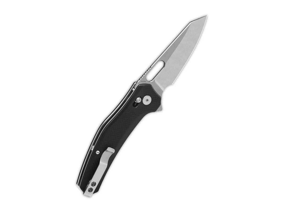 Dettaglio lama 14C28N QSP Emu G-10 8,2 cm glyde lock 118 g