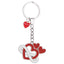 Bagutta Infinity Love Portachiavi con Tre Cuori e Simbolo Infinito 11 cm