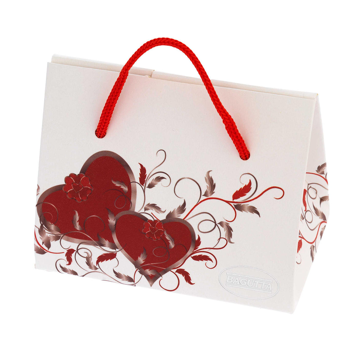 Bagutta Infinity Love Portachiavi Cuori Intrecciati Orizzontali 11 cm