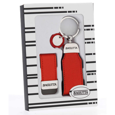 Bagutta Set Regalo Portachiavi e Fermasoldi Rosso 9x14 cm