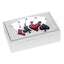 Bagutta Scatola Bianca con 2 Mazzi di Carte Semi Bianchi 10,5x16 cm