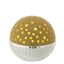 Bagutta Lampada LED Sferica Bicolore Forata Verde Batterie Incluse Diametro 12,5 cm