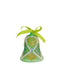 Bagutta Campanella Pasquale LED Verde con Motivo a Foglie 8 cm
