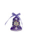 Bagutta Campanella Pasquale LED Viola con Fiore e Strass 8 cm