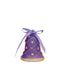Bagutta Campanella Pasquale LED Viola con Motivo Floreale Traforato 8 cm