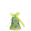 Bagutta Campanella Pasquale LED Verde con Motivo Floreale Traforato 8 cm