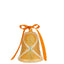 Bagutta Campanella Pasquale LED Arancione con Albero Decorato 10 cm