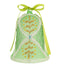 Bagutta Campanella Pasquale LED Verde con Albero Decorato 15 cm