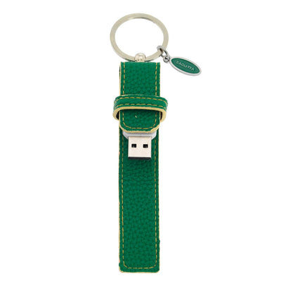 Bagutta Portachiavi con Memoria USB 16 GB Verde e Giallo 9,5 cm