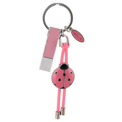 Bagutta Portachiavi con Memoria USB 16 GB Coccinella Rosa 12 cm
