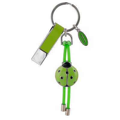 Bagutta Portachiavi con Memoria USB 16 GB Coccinella Verde 12 cm