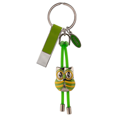 Bagutta Portachiavi con Memoria USB 16 GB Gufo Verde 12 cm