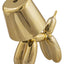 Bagutta Lampada LED Cagnolino Balloon Oro Ricaricabile USB Luce 3 Colori 10x19x14 cm