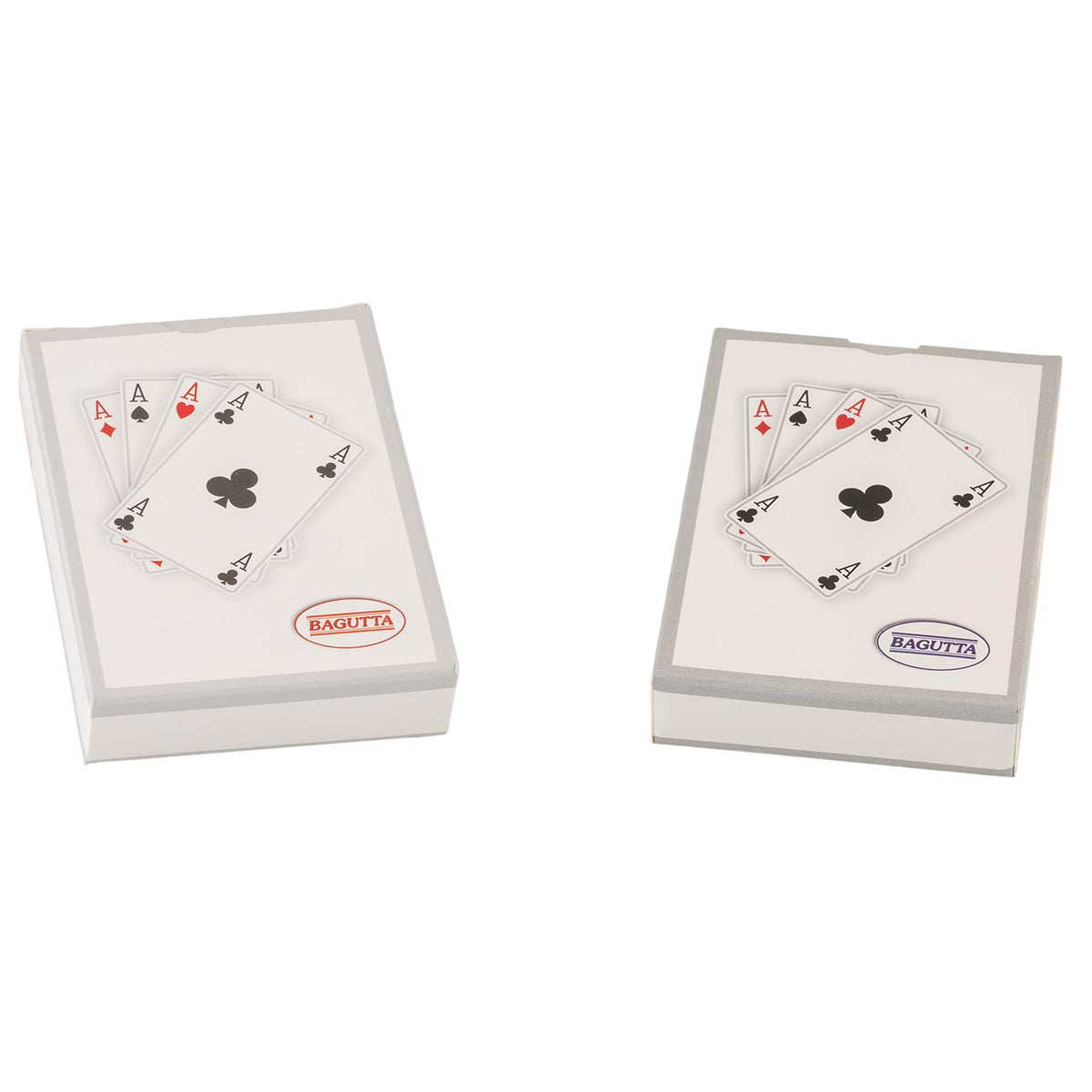 Bagutta Portamazzo Singolo per Carte da Gioco Rosso 7,5x10x3,5 cm