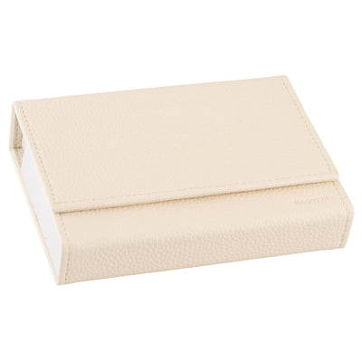 Bagutta Portamazzo Doppio per Carte da Gioco Crema 15x10x3,5 cm