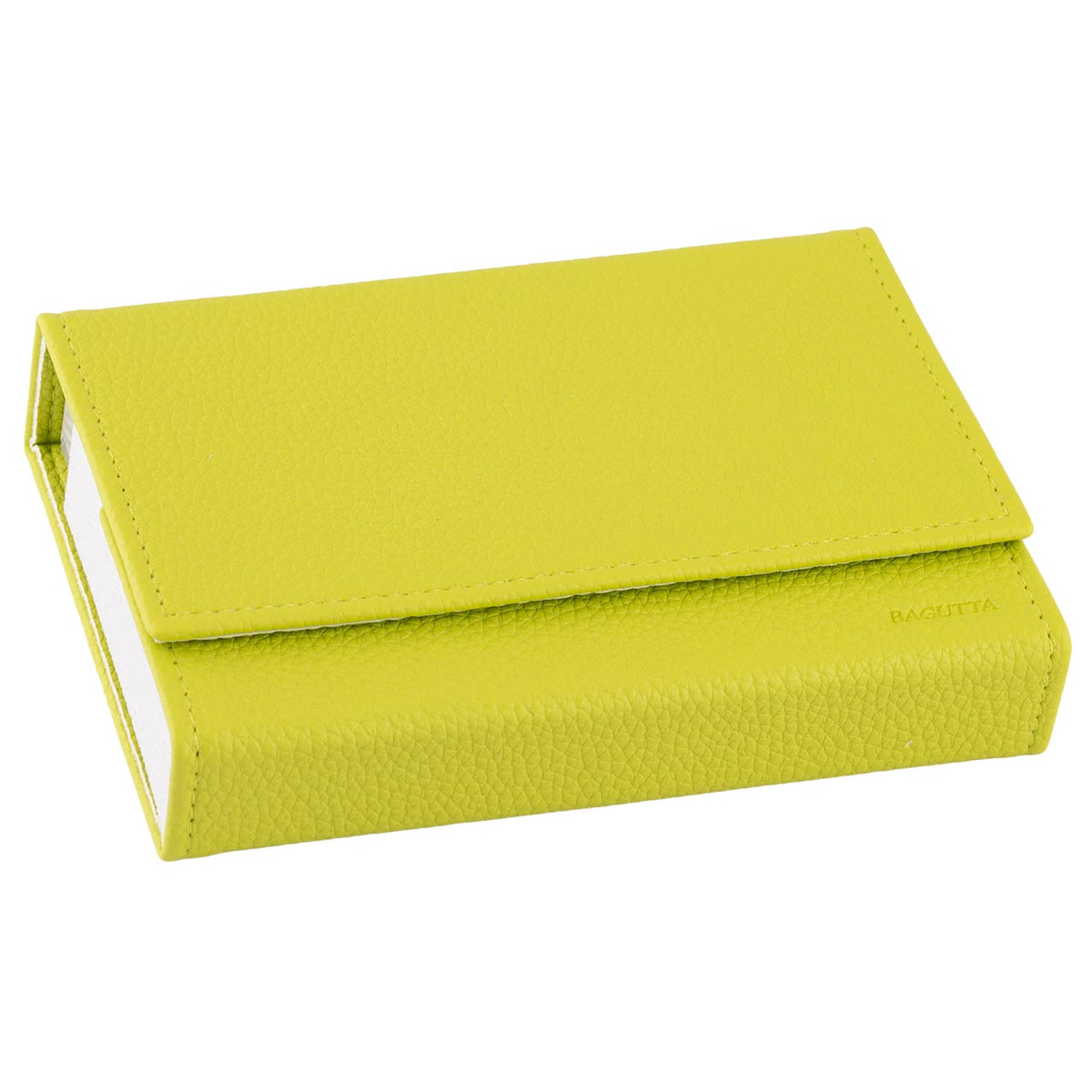 Bagutta Portamazzo Doppio per Carte da Gioco Verde Acido 15x10x3,5 cm