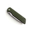 QSP Parrot G-10 QS102-B Green – dettaglio manico verde e lama