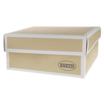 Bagutta Portamazzo Singolo Crema con Decoro Carte e Semi 7,5x10x3,5 cm