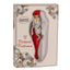 Bagutta Talismano Portafortuna Cornino Rosso con Dea Bendata e Cornucopia 9,5 cm