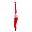 Bagutta Talismano Portafortuna Cornino Rosso con Corona 9,5 cm