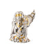 Bagutta Talismano Portafortuna Dea Bendata Mezzobusto con Cascata di Monete 8 cm