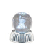 Bagutta Sfera di Cristallo LED Orsetto Diametro 6 cm Base Argentata