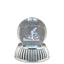 Bagutta Sfera di Cristallo LED Ciclista Diametro 6 cm Base Argentata
