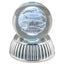 Bagutta Sfera di Cristallo LED Globo Terrestre Diametro 8 cm Base Argentata